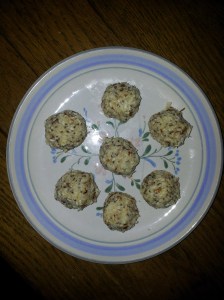 Homemade coconut macaroons